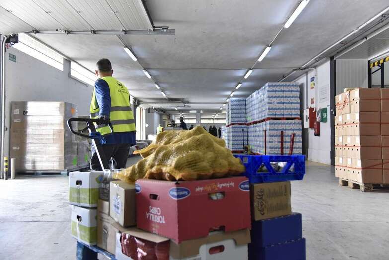 La recaudación supone 45.000 kilos de alimentos básicos / TA
